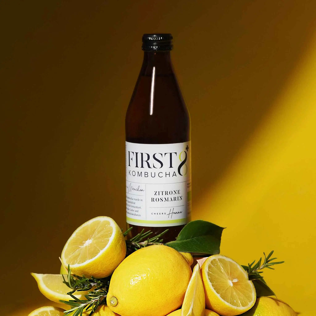 Raw-Kombucha FIRST8 Kombucha Manufaktur München