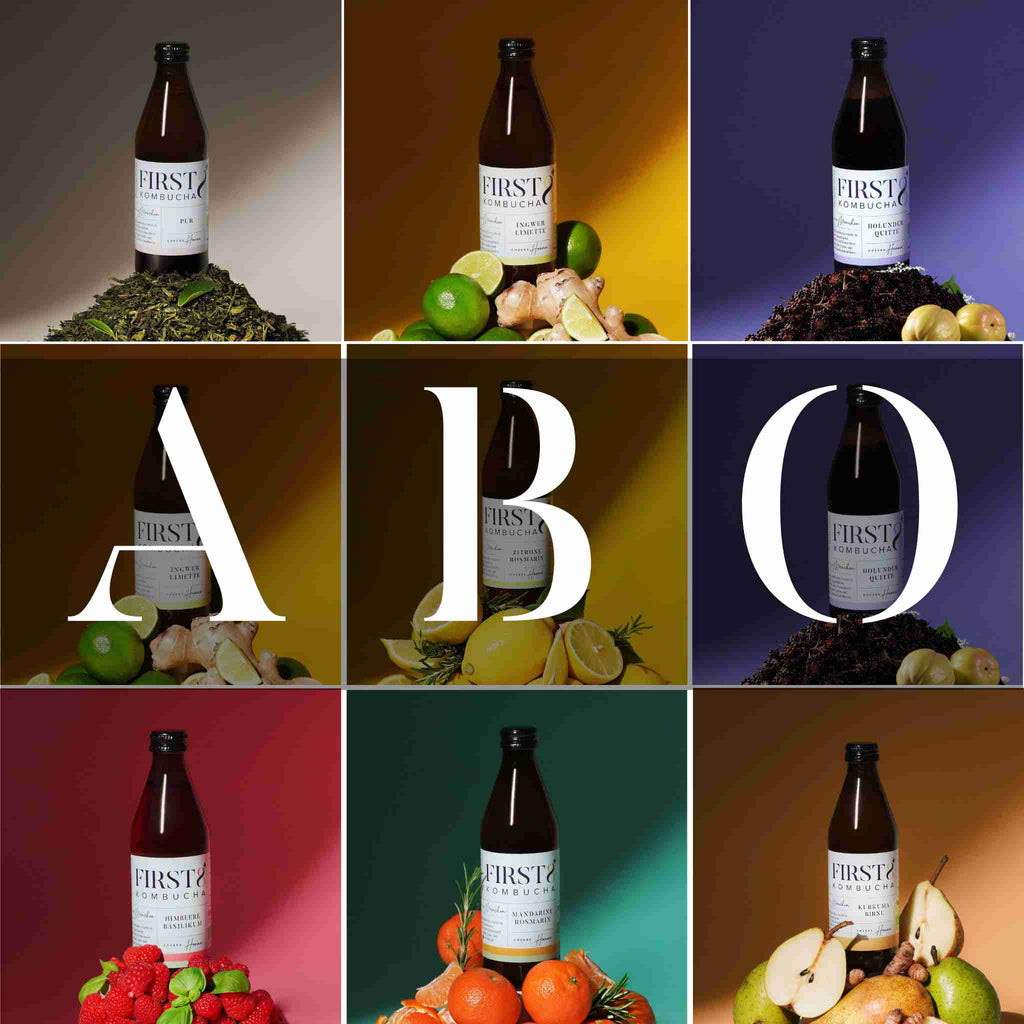 FIRST8 Kombucha Abo 12 Flaschen